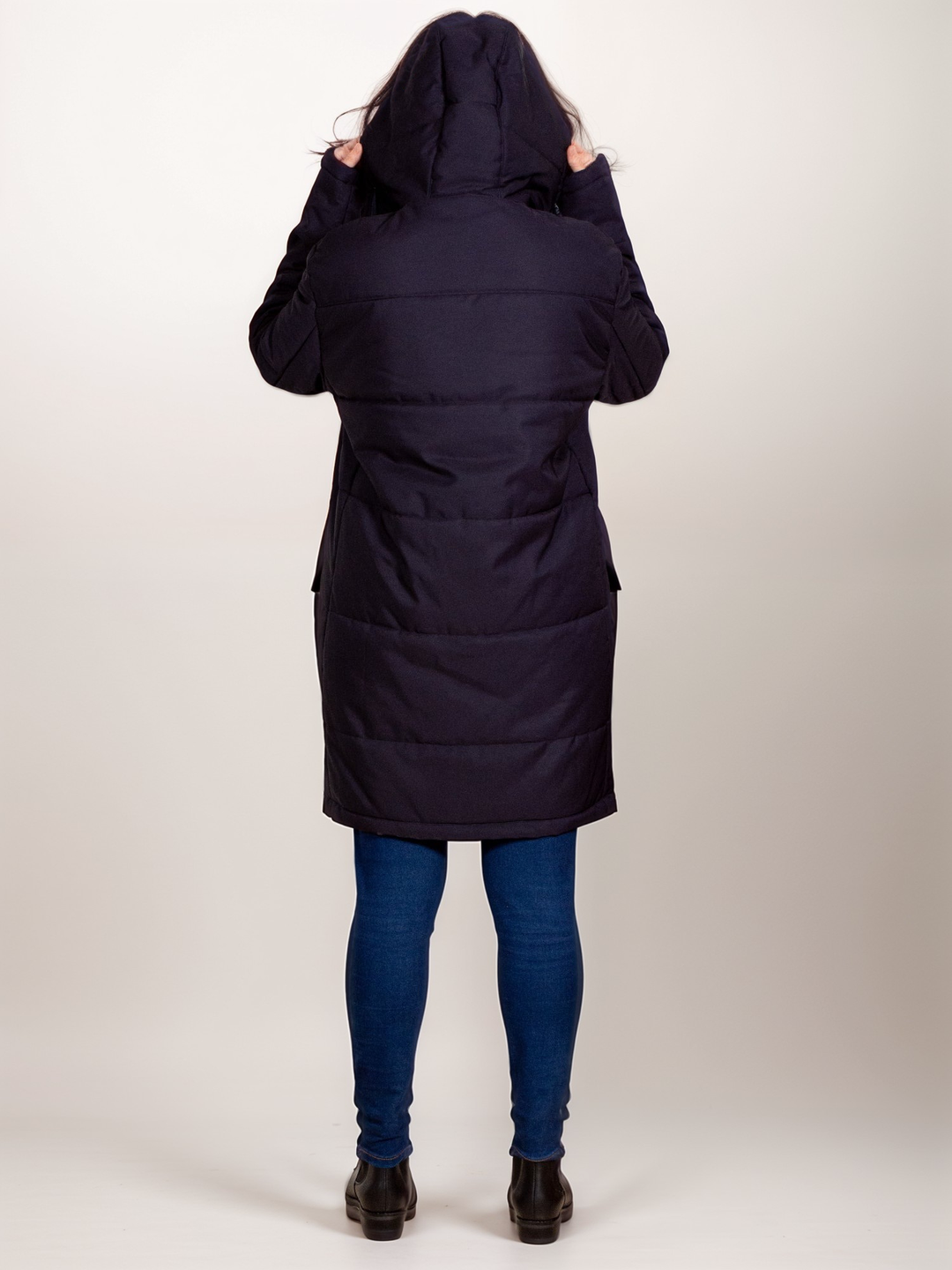 parka à capuche pour femme
