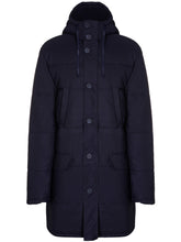 Load image into Gallery viewer, parka pour femme bleu marine