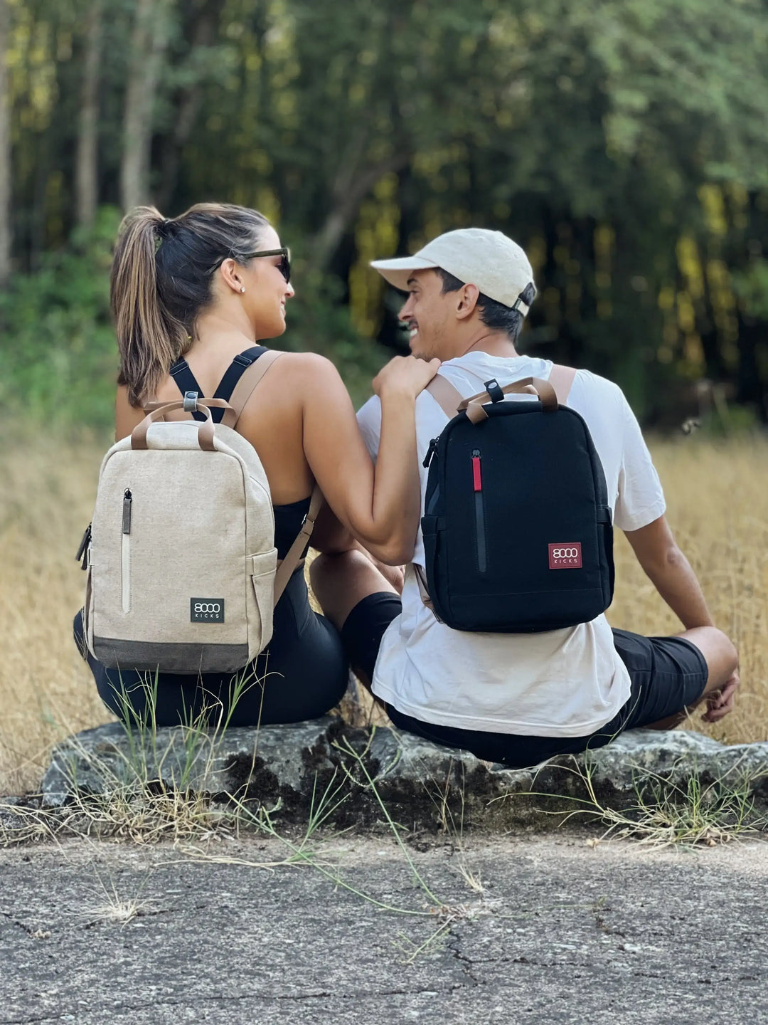 Petit sac à dos vegan en chanvre 