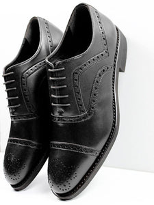 derbies vegan homme noir