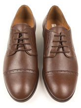 Charger l&#39;image dans la galerie, chaussures derbies vegan marron
