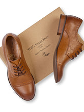 Charger l&#39;image dans la galerie, chaussures derbies vegan marron