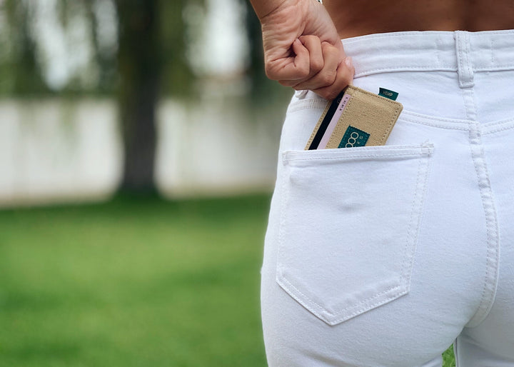 Hemp card holder 