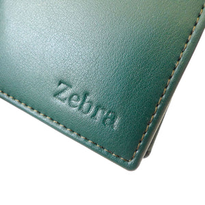 portefeuille vegan en cuir de raisin vert