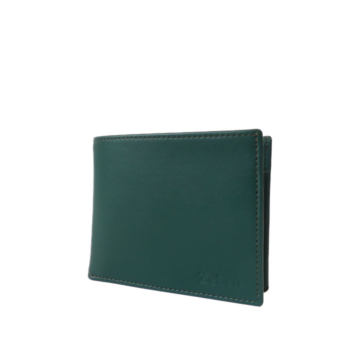 portefeuille vegan en cuir de raisin vert