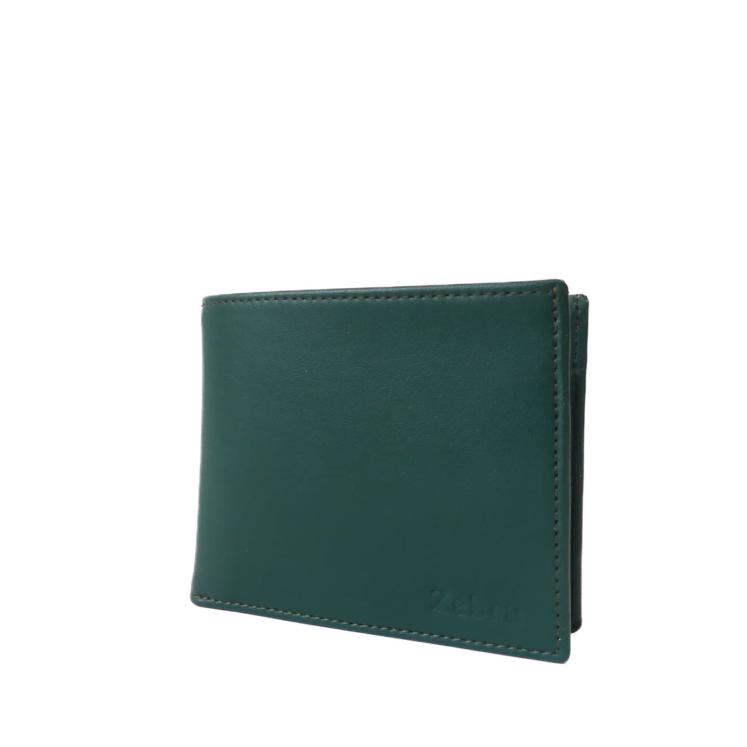 portefeuille vegan en cuir de raisin vert