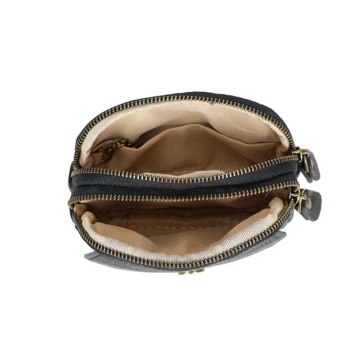 Portemonnaie Bleuet en cuir vegan de qualité