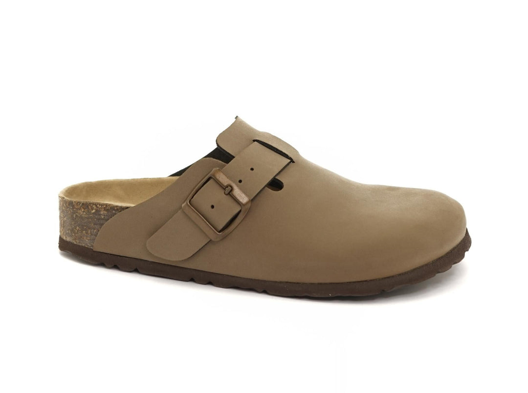 sabot en daim vegan