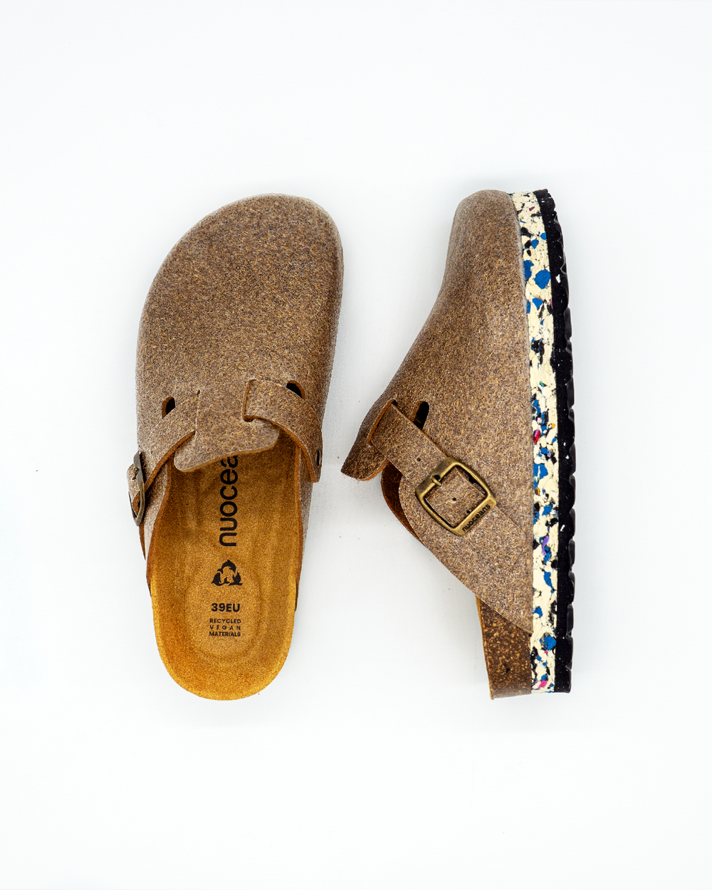 Sabots mules éco responsables et vegan - Nuocean PALMA