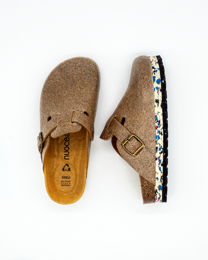 Sabots mules éco responsables et vegan - Nuocean PALMA
