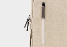 Charger l&#39;image dans la galerie, Petit sac à dos vegan en chanvre beije 