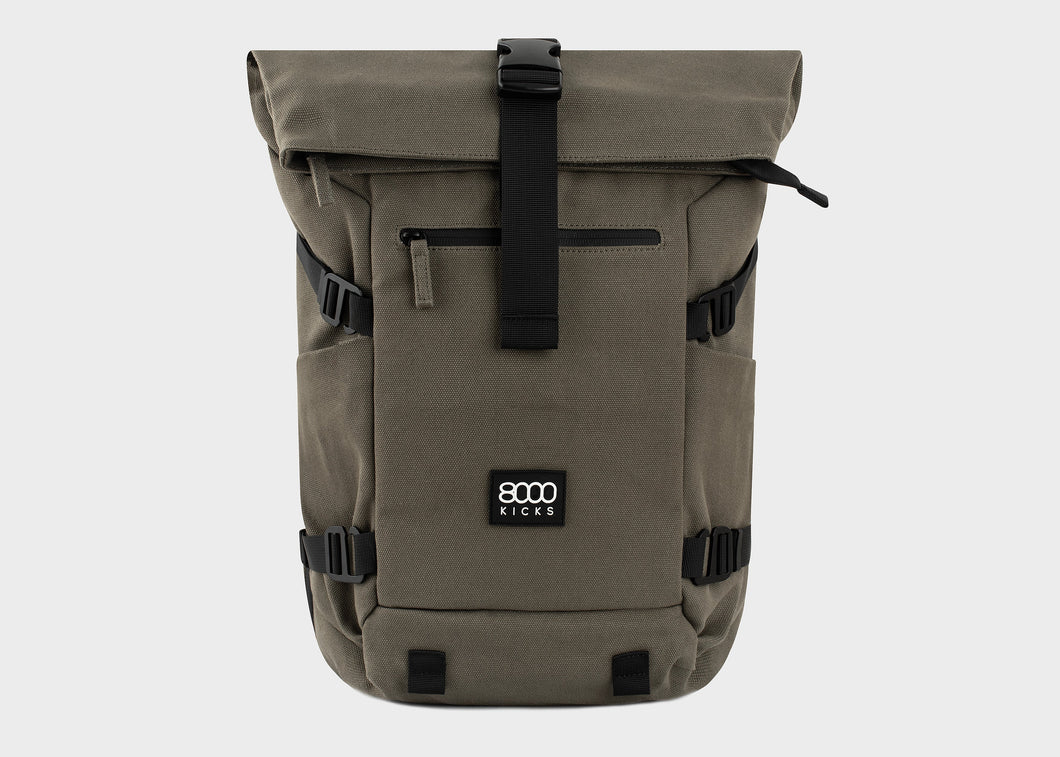 Sac à dos vegan khaki