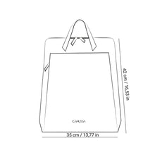 Charger l'image dans la galerie, Sac à dos en cuir vegan camel pour ordinateur