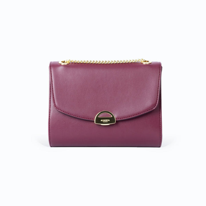 Sac vegan Mini Paname Uppeal™ Bordeaux – maroquinerie éthique et chic