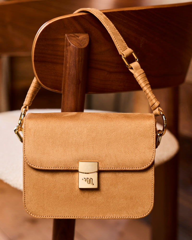 Sac à main vegan Sammy Perdiz de la marque Minuit sur Terre