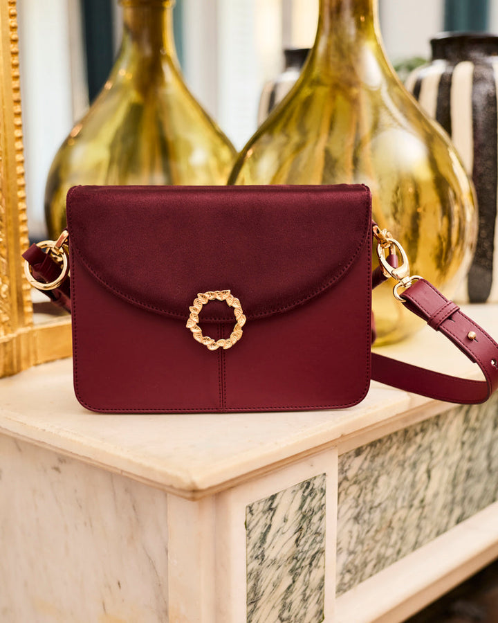 Sac à main vegan Stellan Rubis de la marque Minuit sur Terre