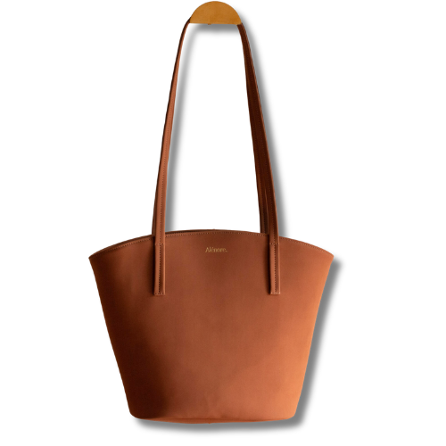 Mini Cabas Mimosa Nubuck Cognac