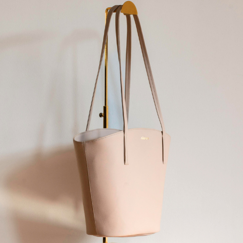 Grand sac en cuir vegan Alénore