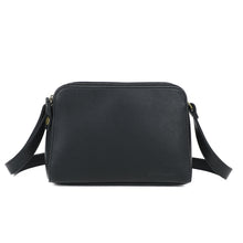 Load image into Gallery viewer, sac en cuir vegan noir