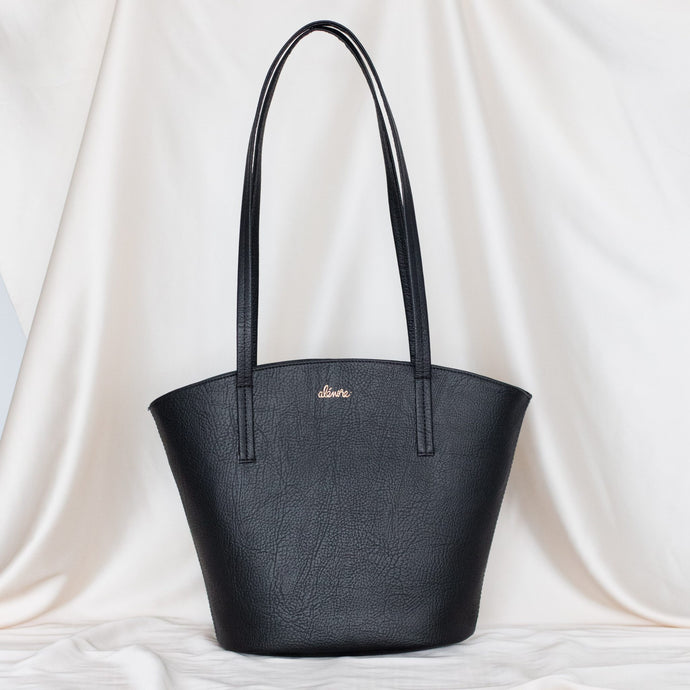 sac cabas éthique et vegan noir