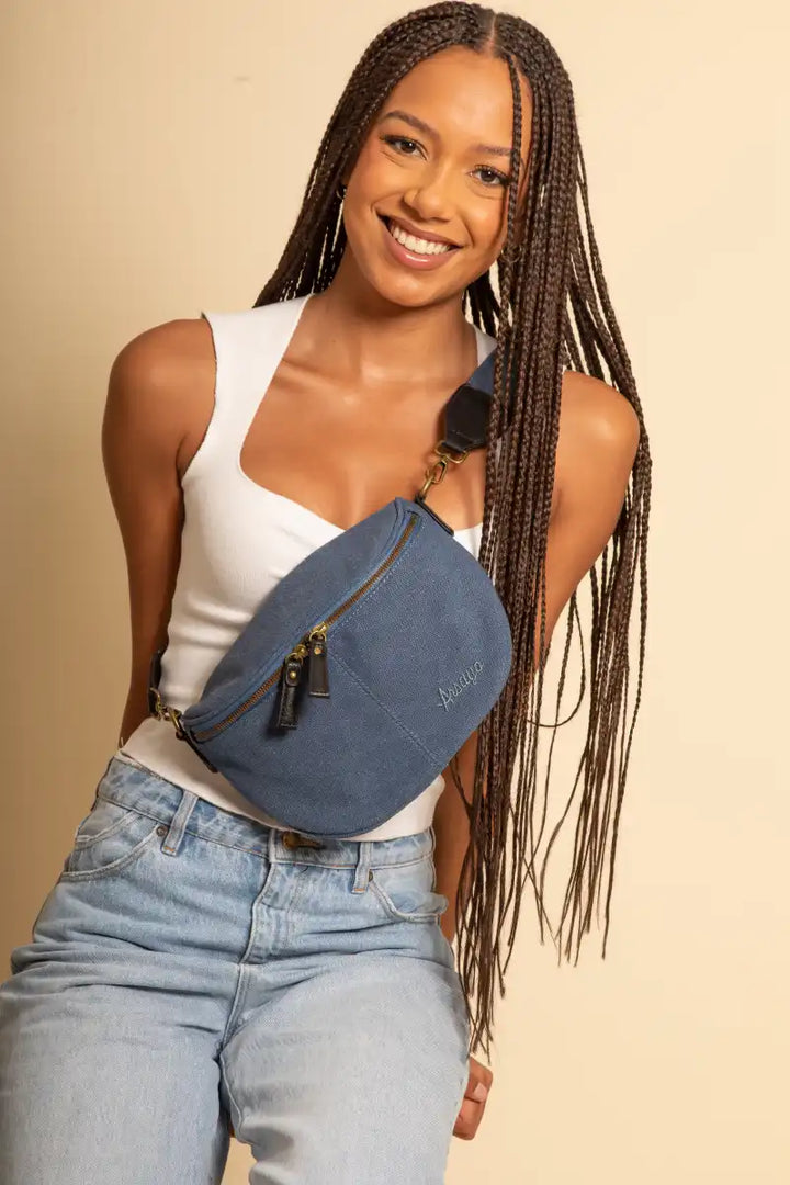 Acacia-Tasche aus Baumwollleinwand