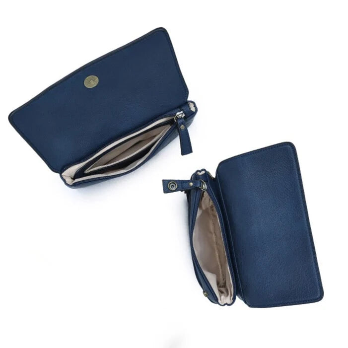 Sacoche Bégonia en cuir vegan de qualité