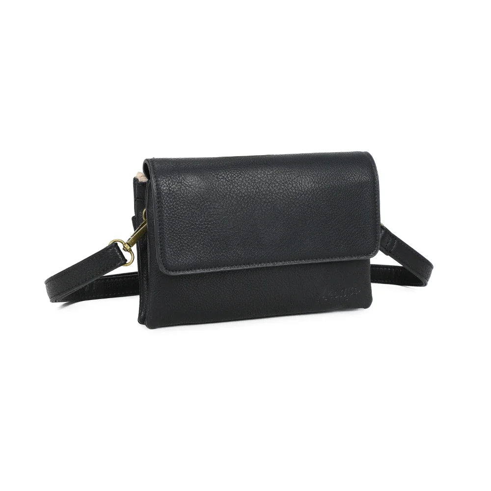 Sacoche Bégonia en cuir vegan de qualité