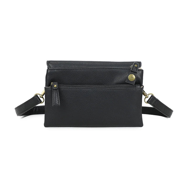 Sacoche Bégonia en cuir vegan de qualité