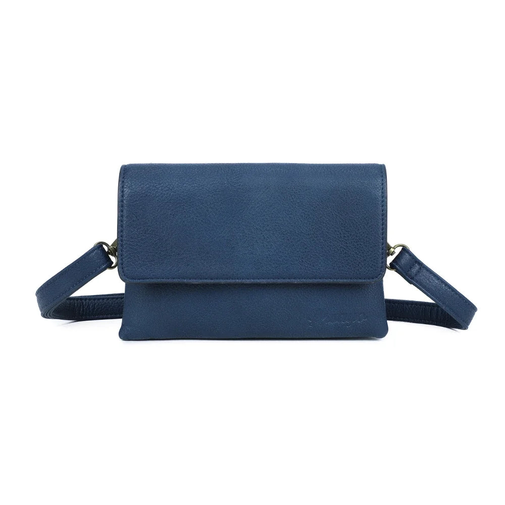 Sacoche Bégonia en cuir vegan de qualité
