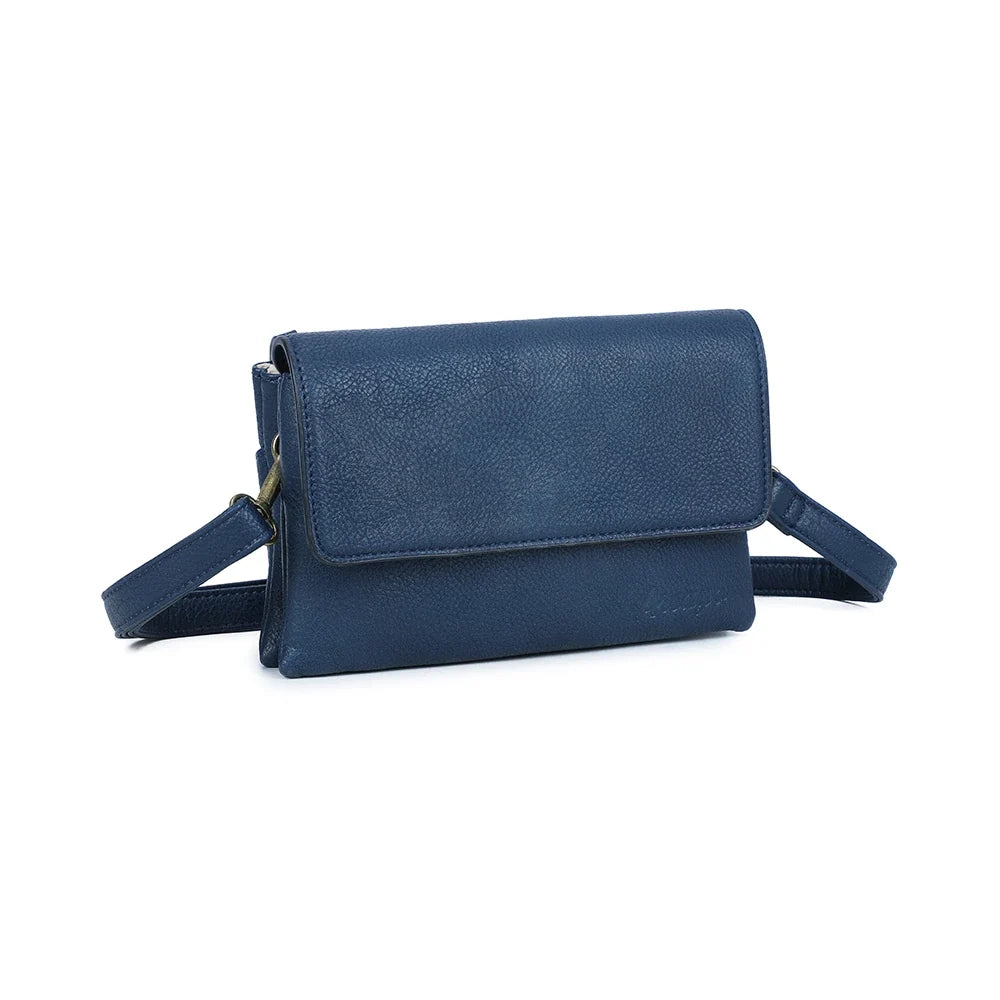 Sacoche Bégonia en cuir vegan de qualité