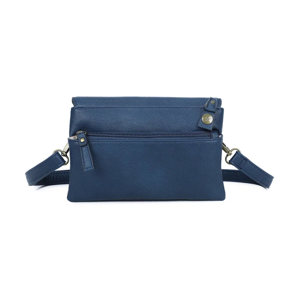 Sacoche Bégonia en cuir vegan de qualité