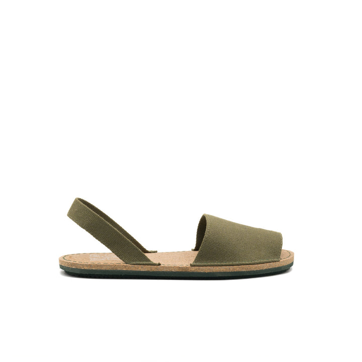 sandales kaki