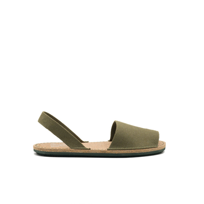 sandales kaki