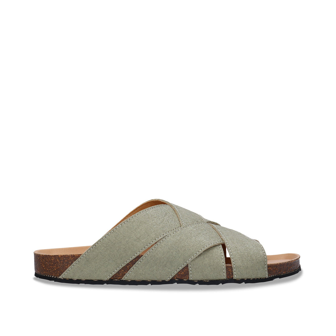 sandales eco responsables en cuir d&