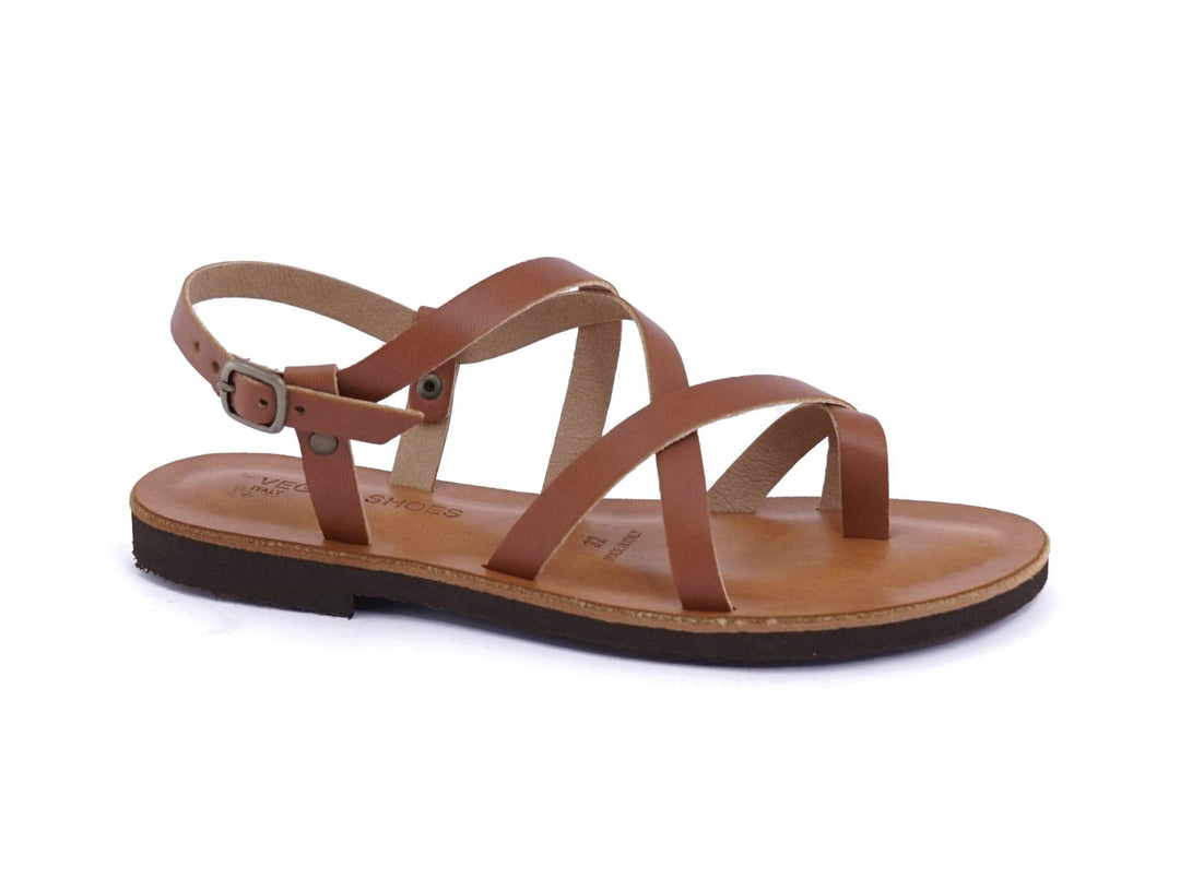 sandales éthiques marron