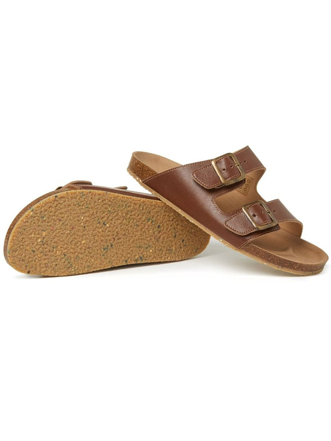 sandales marron style birkenstock