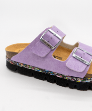 Charger l'image dans la galerie, sandales Nuoceans mauve lila avec semelles recyclées