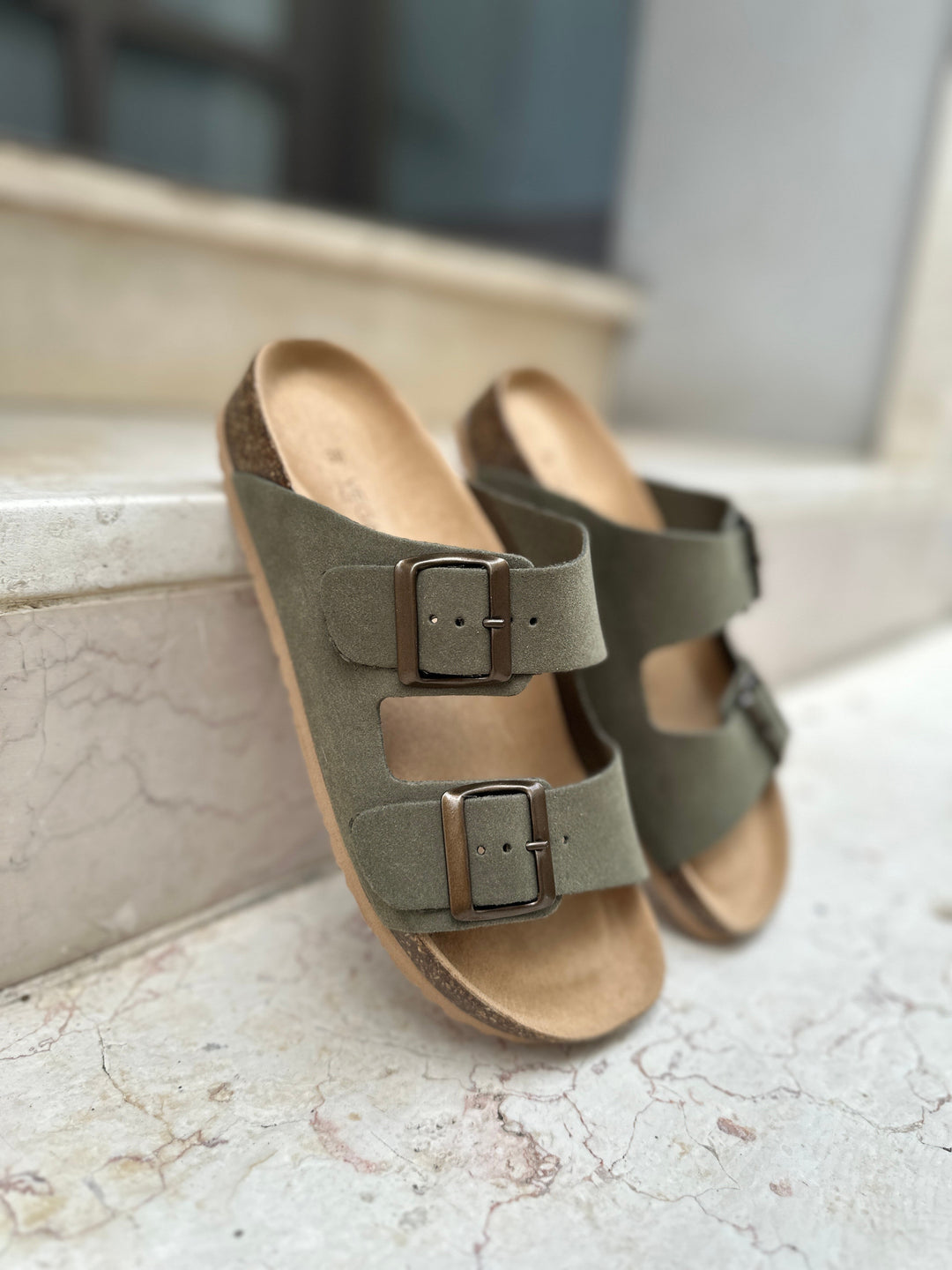 sadales kaki lanières