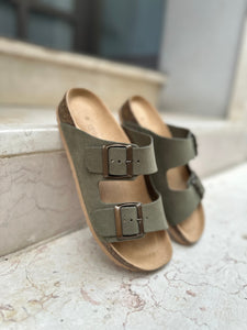 sadales kaki lanières