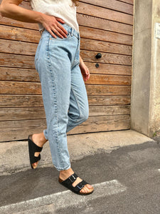 sandales noirs style birkenstock