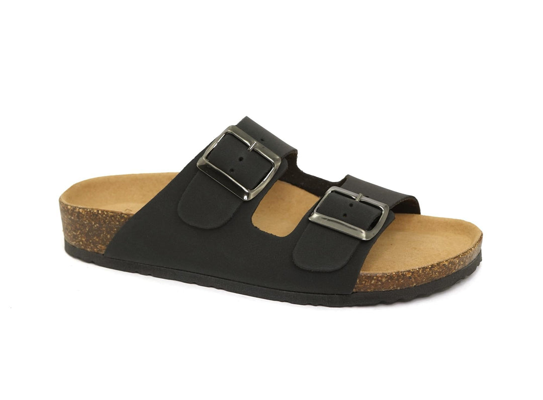 sandales styles birkenstock vegan noires
