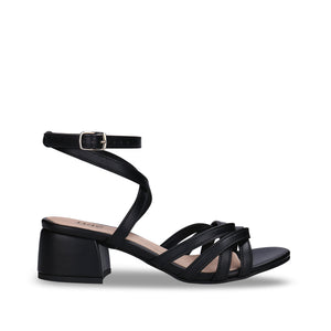 sandales à talons noires
