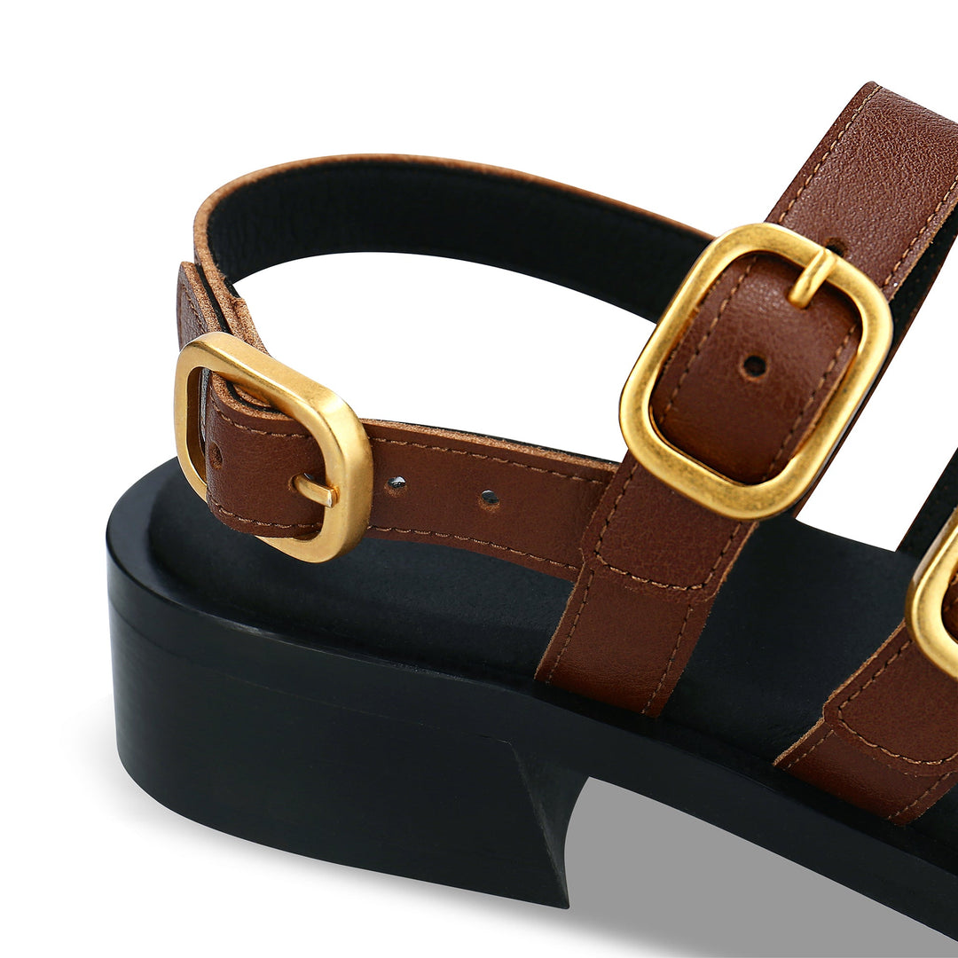 Sandalias veganas marrones mujer – cómodas, elegantes y de verano