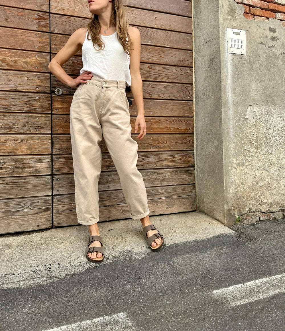 sandales marron