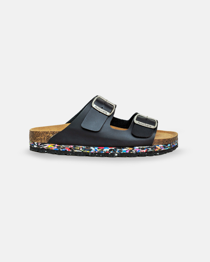 sandales noires marque Nuoceans