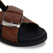 Charger l'image dans la galerie, Vegan Women’s Sandals with Criss Cross Straps – Comfortable Summer