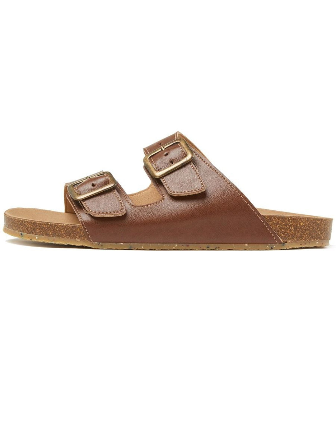 sandales marron style birkenstock