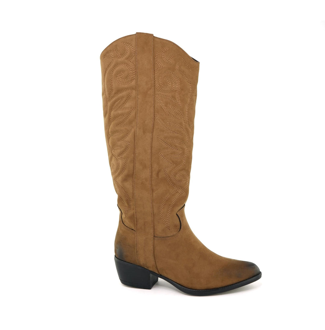 bottes Santiag vegan marron