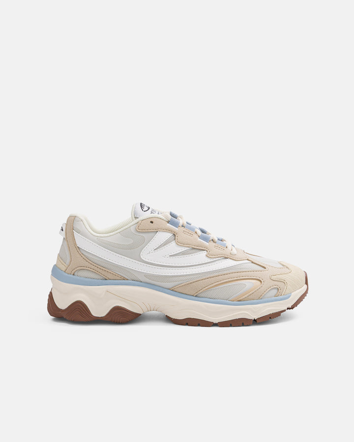 Sneakers vegan Dragonfly - Beige &amp; White - Corn