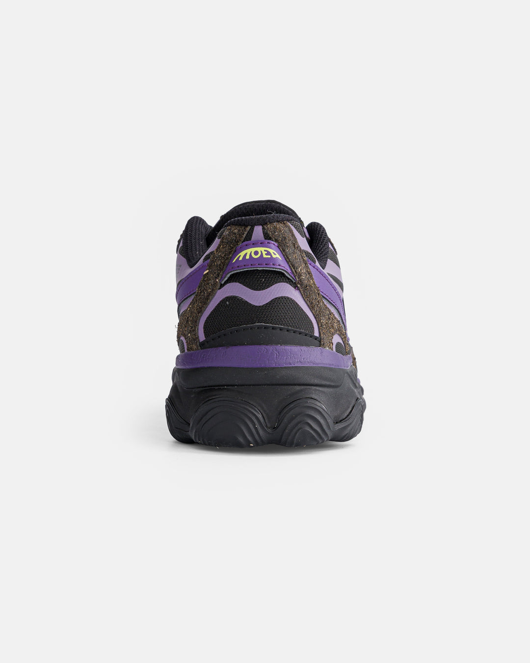 Sneakers vegan Dragonfly - Black &amp; Purple - Seaweed